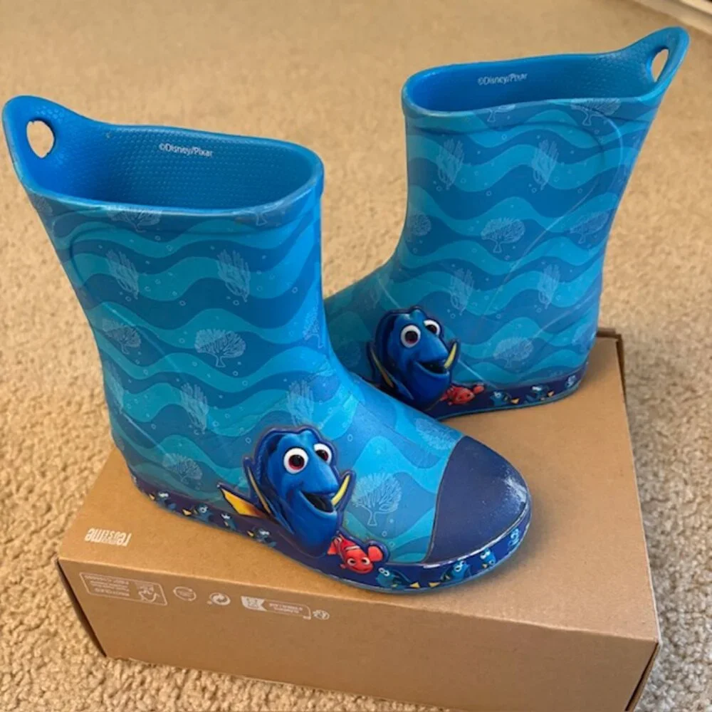 Crocs Kid's Finding Dory Nemo Rain Boots